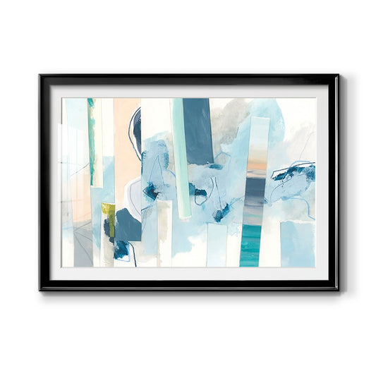 Liquid Strata II - Modern Framed Art Print