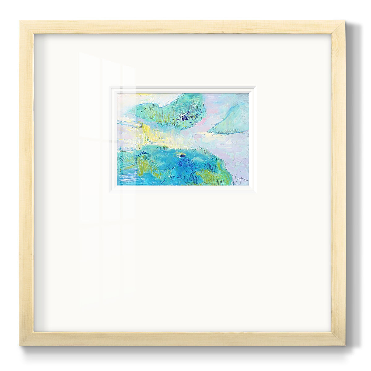 Smooth Sailing in the Heartland - Double Matboard Framed Print