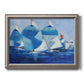 The Clipper & the Liberty Premium Framed Canvas- Ready to Hang