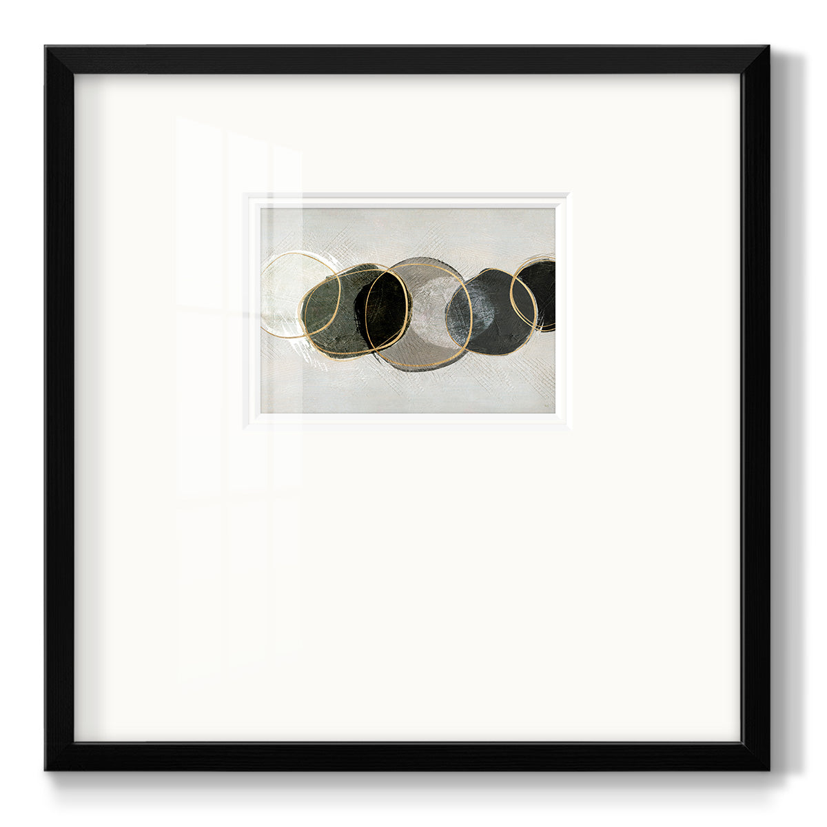 River Bottom - Double Matboard Framed Print