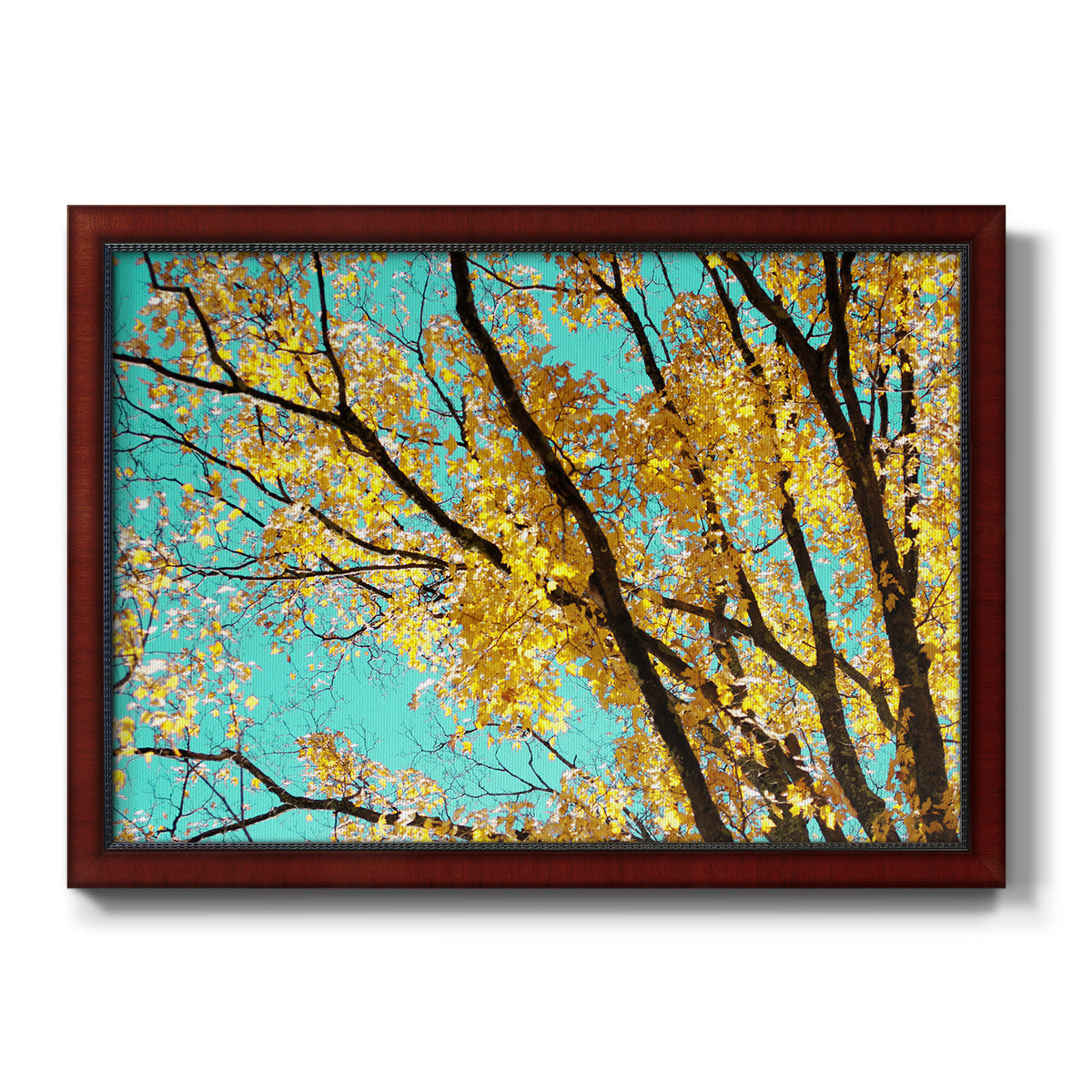 Autumn Tapestry IV Premium Framed Canvas- Ready to Hang