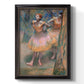 Two Dancers - Ornate Framed Canvas Print