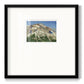 Vermillion Ascent - Double Matboard Framed Print