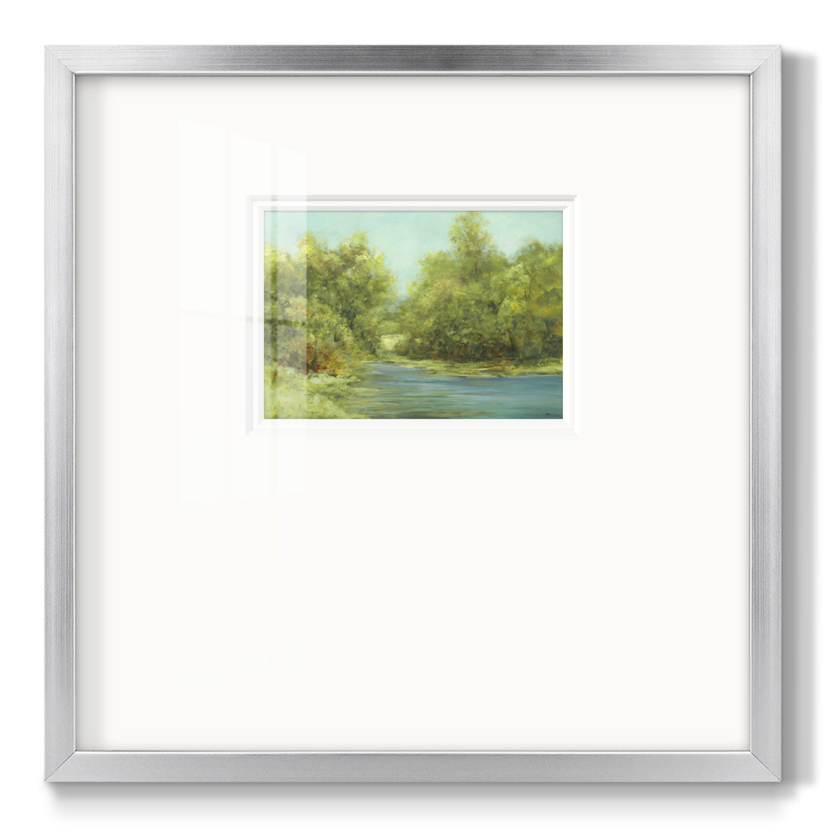 Country Views III- Premium Framed Print Double Matboard