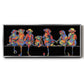 Fun Monkeys - Floater Framed Canvas Print