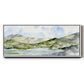 Serene Mountains I - Floater Framed Canvas Print