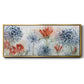 Tiger Lily Field - Floater Framed Canvas Print