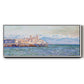 The Old Fort at Antibes, 1888 - Floater Framed Canvas Print