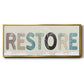 Restore Your Self - Floater Framed Canvas Print