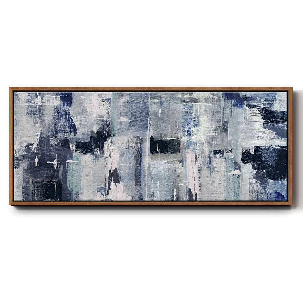Spring Mountains - Floater Framed Canvas Print