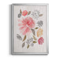 Loose Peonies I - Modern Framed Canvas Print