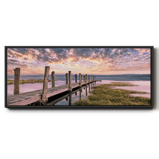 Sky - Floater Framed Canvas Print