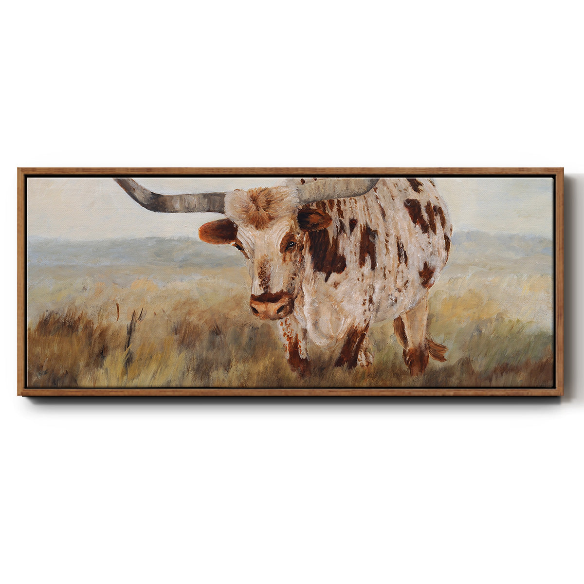 As Time Goes By II - Floater Framed Canvas Print