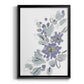 Periwinkle Patch II - Modern Framed Canvas Print