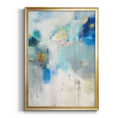 Celeste Motion I - Modern Framed Canvas Print