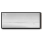 Black & White Water Panel XV - Floater Framed Canvas Print