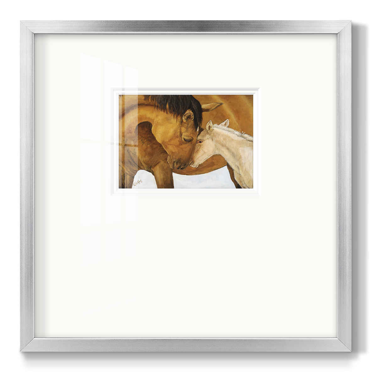 To Know Me is to Love Me I - Double Matboard Framed Print