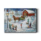 Sleigh Ride - Premium Gallery Wrapped Canvas  - Ready to Hang