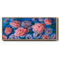 Layered Petals III - Floater Framed Canvas Print