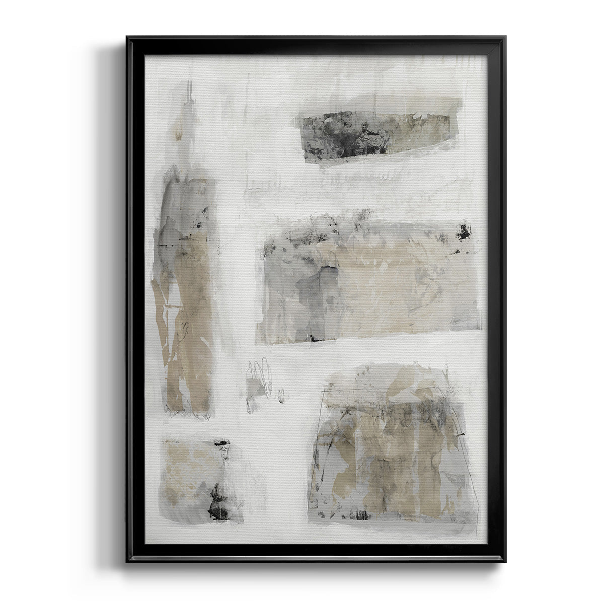 A Simple Love II - Modern Framed Canvas Print