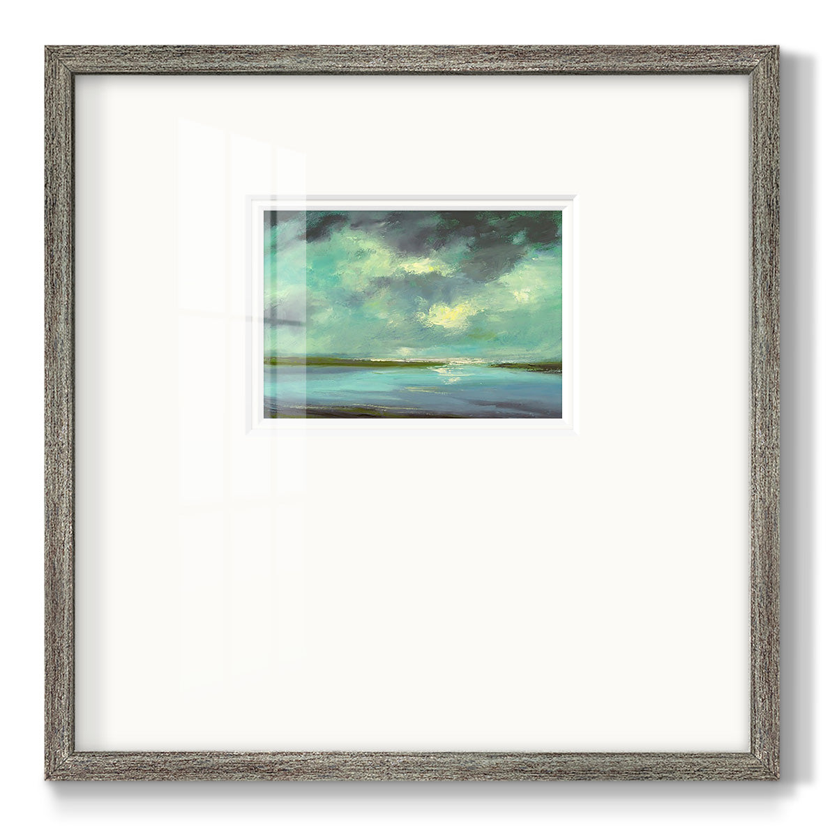 Lagoon Premium Framed Print Double Matboard