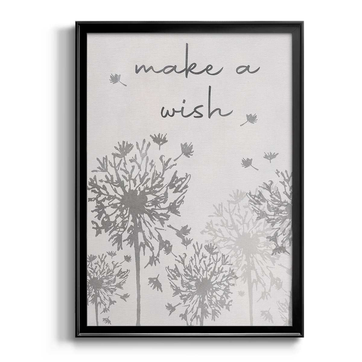 Make A Wish - Modern Framed Canvas Print
