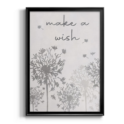 Make A Wish - Modern Framed Canvas Print