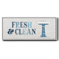 Fresh and Clean - Floater Framed Canvas Print