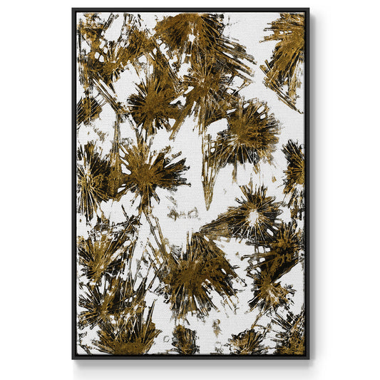 Fireworks - Floater Framed Canvas Print