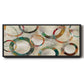 Rings Galore - Floater Framed Canvas Print