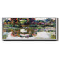 Rose Flowered Arches at Giverny, 1913 - Floater Framed Canvas Print