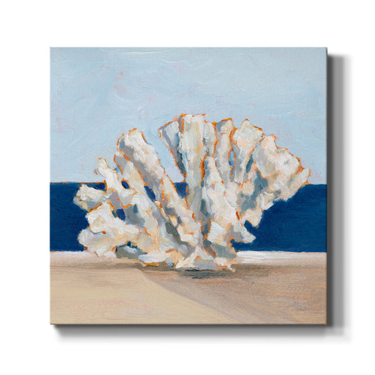 Coral By the Shore I - Canvas Art Print