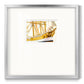 Gold Ship II Premium Framed Print Double Matboard