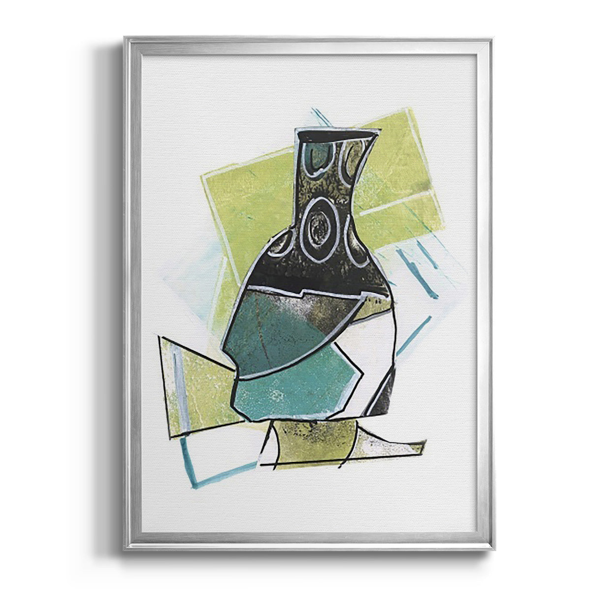 Jubilee Jugs II - Modern Framed Canvas Print