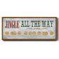 Jingle All the Way - Floater Framed Canvas Print