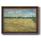 Ploughed Fields - Ornate Framed Canvas Print