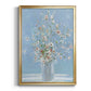 Cherry Blossom Arrangement - Modern Framed Canvas Print