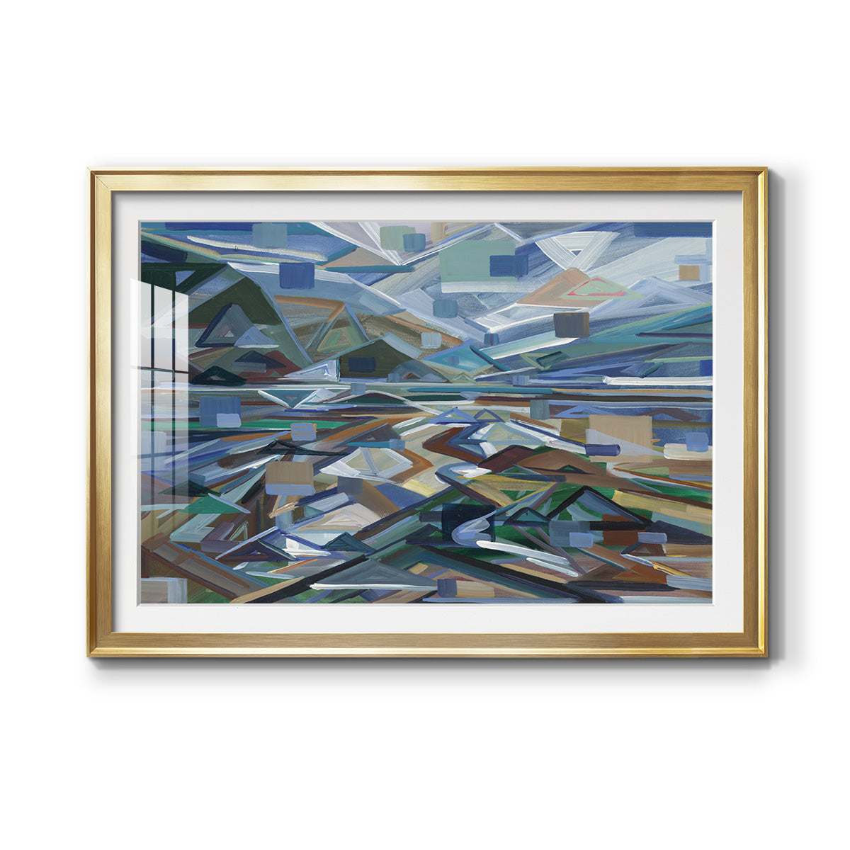 Low Tide Premium Framed Print - Ready to Hang