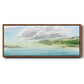 Clear Lagoon I - Floater Framed Canvas Print