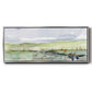 Pastel Inlet II - Floater Framed Canvas Print