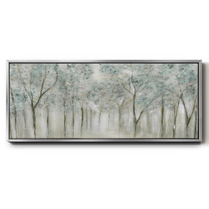 Neutral Spring - Floater Framed Canvas Print