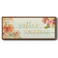 Gather Together - Floater Framed Canvas Print