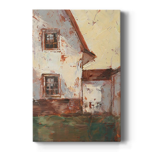 Sunlit Barn I Premium Gallery Wrapped Canvas - Ready to Hang