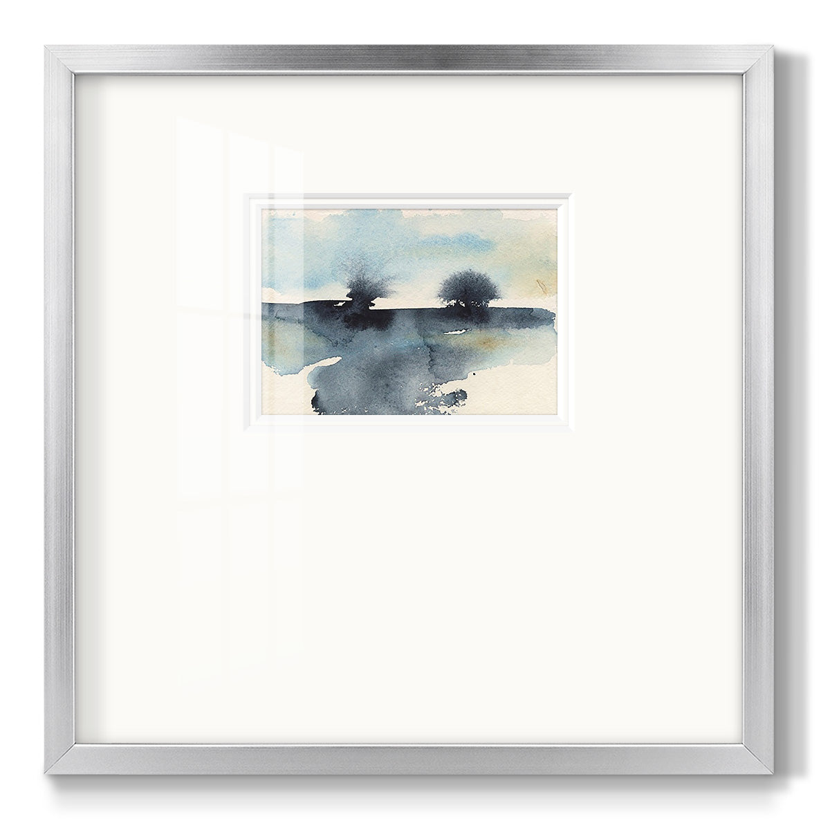 Upheval I - Double Matboard Framed Print