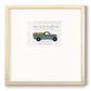 Farmers Market Truck Premium Framed Print Double Matboard