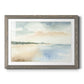 Simple Sea - Barnwood Framed Art Print
