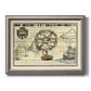 Nautical Map I Premium Framed Canvas- Ready to Hang