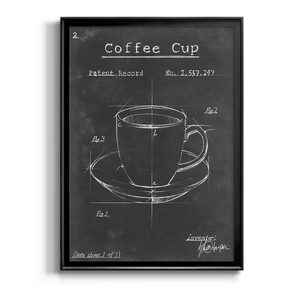 Morning Routine II - Modern Framed Canvas Print