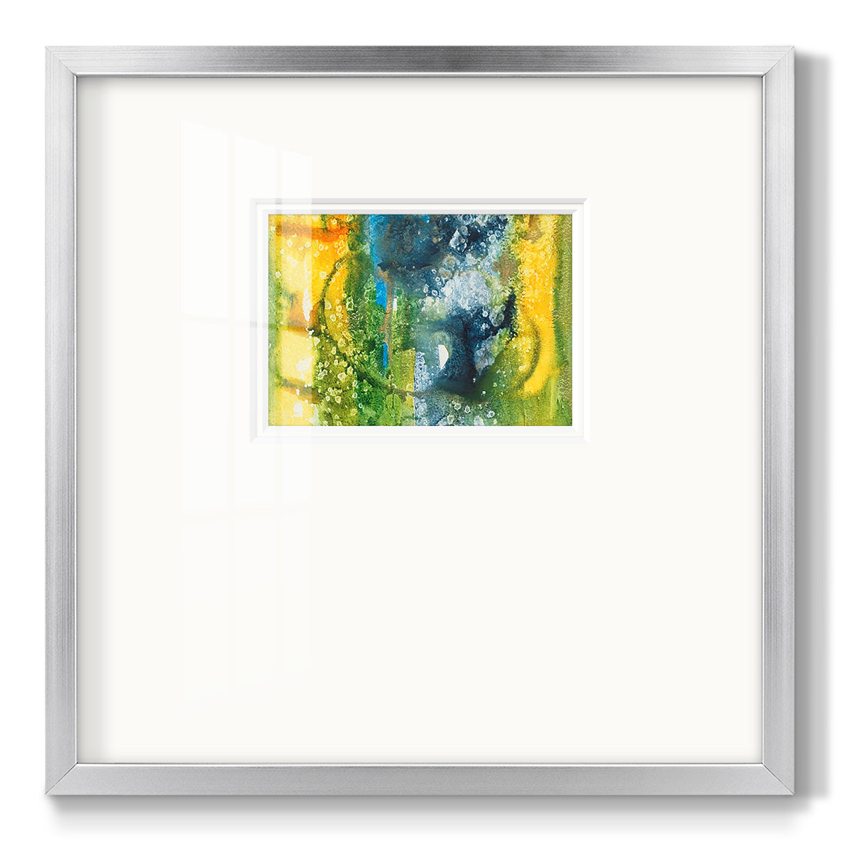 Aquatic Energy III - Double Matboard Framed Print