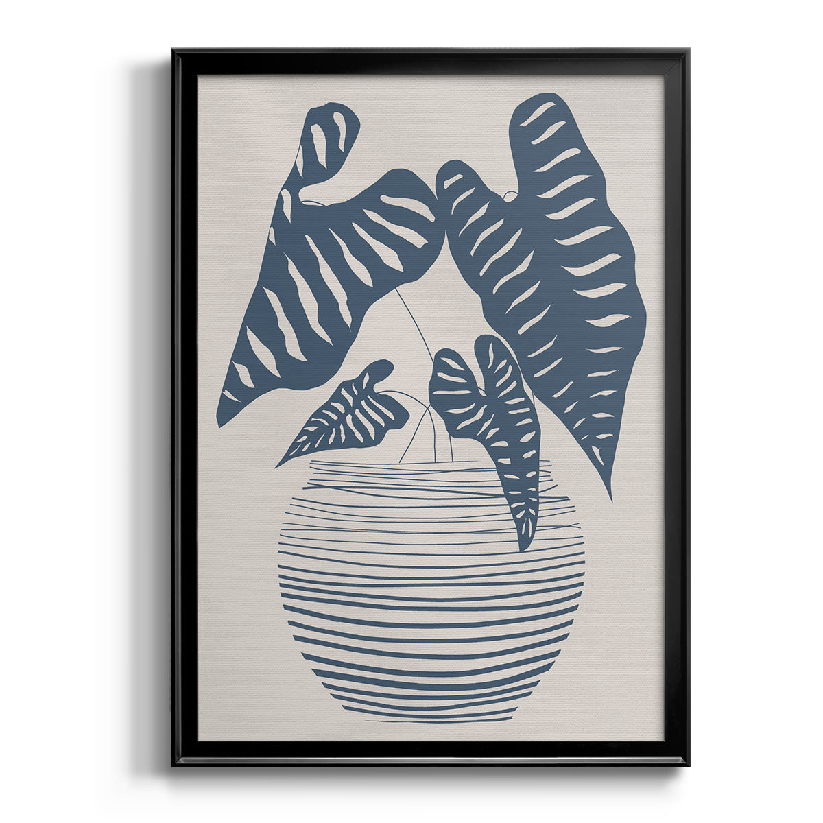 Wired in Monochrome I - Modern Framed Canvas Print